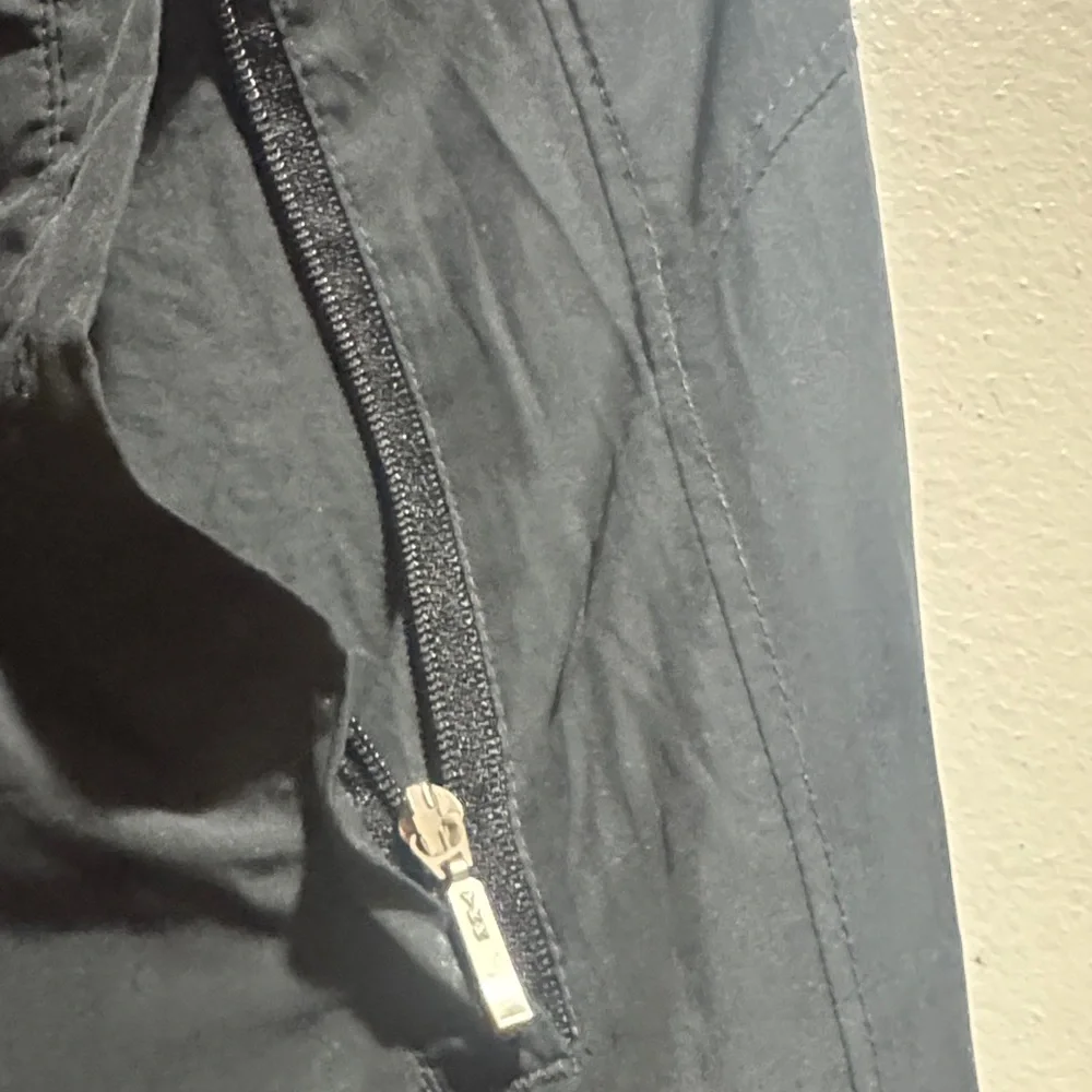 Kappa boys Black Joggers with Orange Logo